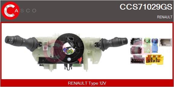 Windshield wiper switch Renault Scenic: CCS71029GS Casco Stalk switch