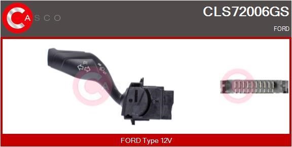 Windshield wiper switch Ford C-Max: CLS72006GS Casco Steering Column Switch