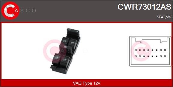 Casco CWR73012AS Window regulator button block CWR73012AS