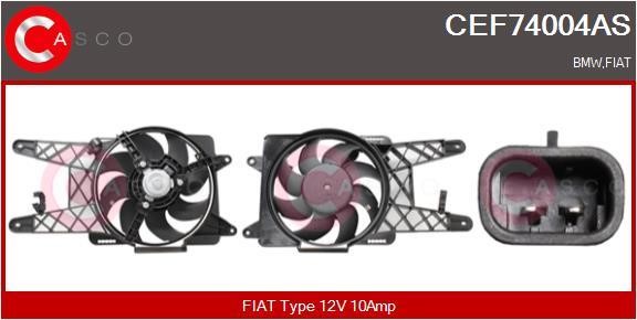 Casco CEF74004AS Electric Motor, radiator fan CEF74004AS