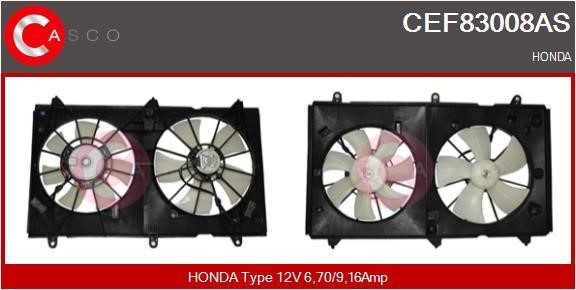 Casco CEF83008AS Electric Motor, radiator fan CEF83008AS