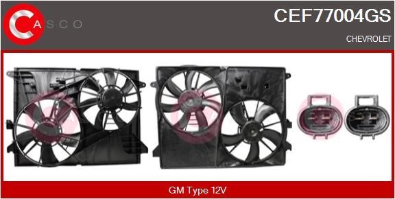 Casco CEF77004GS Electric Motor, radiator fan CEF77004GS