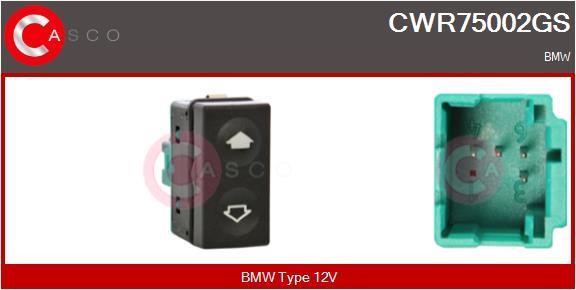 Casco CWR75002GS Window regulator button block CWR75002GS