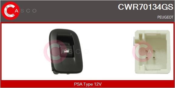 Casco CWR70134GS Power window button CWR70134GS