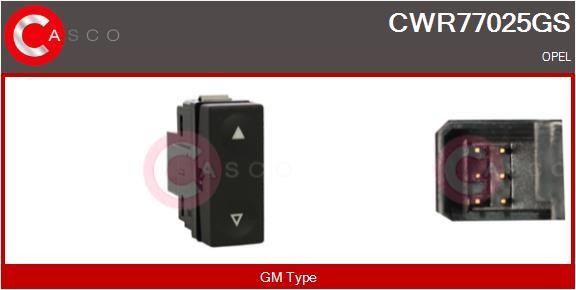 Casco CWR77025GS Power window button CWR77025GS