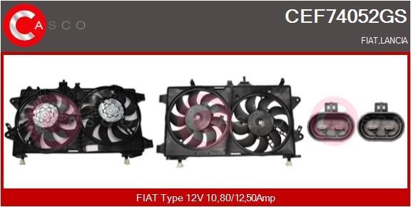 Casco CEF74052GS Electric Motor, radiator fan CEF74052GS