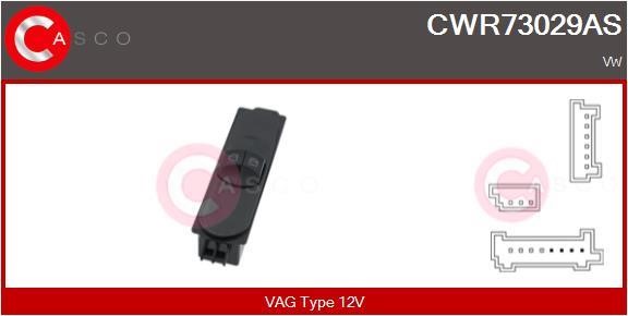 Casco CWR73029AS Window regulator button block CWR73029AS