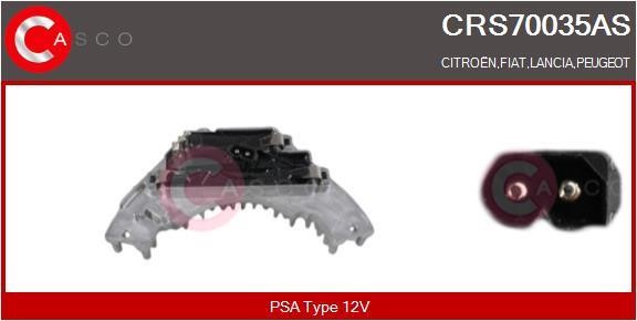 Casco CRS70035AS Resistor, interior blower CRS70035AS