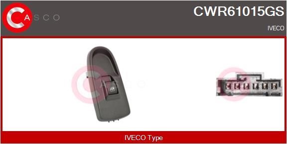Casco CWR61015GS Power window button CWR61015GS