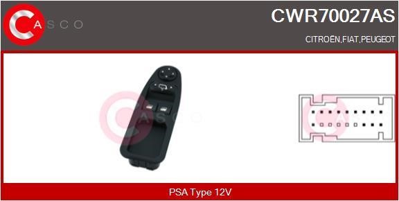 Casco CWR70027AS Window regulator button block CWR70027AS
