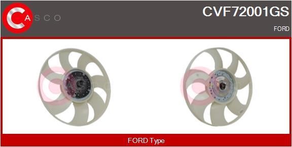 Casco CVF72001GS Clutch, radiator fan CVF72001GS