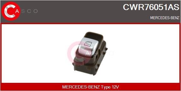 CWR76051AS Casco Power window button