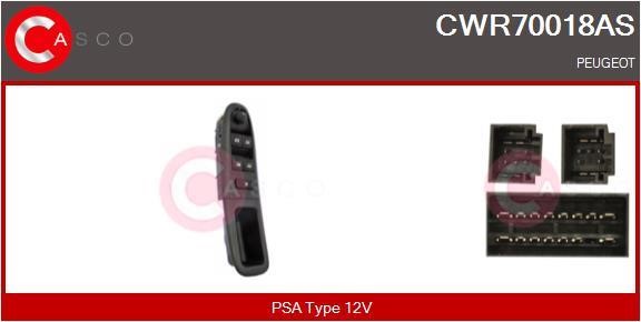 Casco CWR70018AS Window regulator button block CWR70018AS