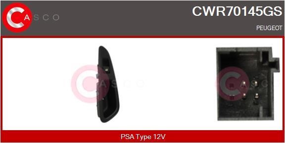 Casco CWR70145GS Power window button CWR70145GS