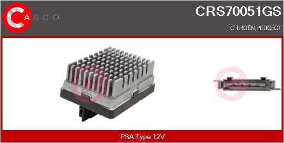 Casco CRS70051GS Resistor, interior blower CRS70051GS