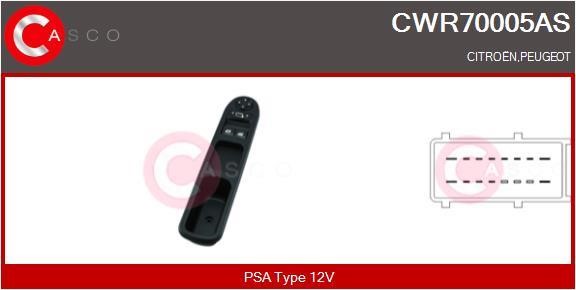 Casco CWR70005AS Window regulator button block CWR70005AS
