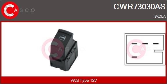 Casco CWR73030AS Power window button CWR73030AS