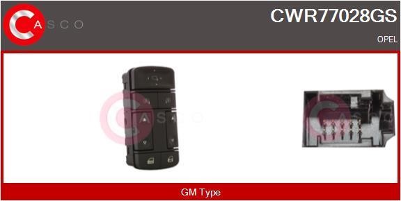 Casco CWR77028GS Window regulator button block CWR77028GS