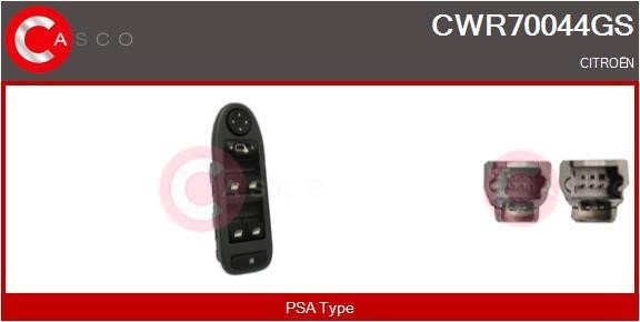 Casco CWR70044GS Power window button CWR70044GS
