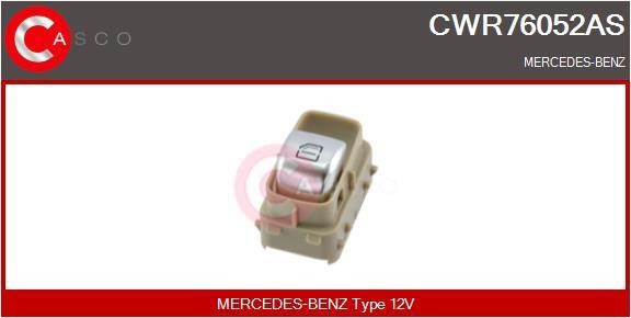 CWR76052AS Casco Power window button