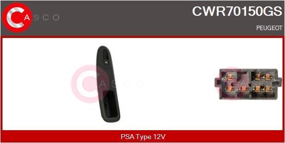 Casco CWR70150GS Power window button CWR70150GS