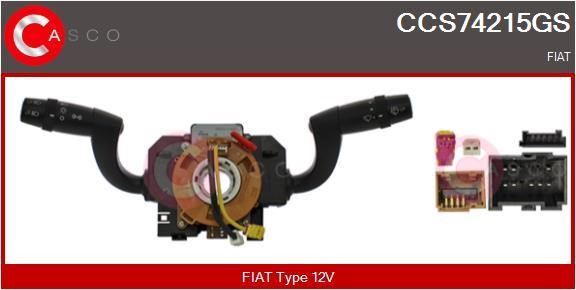 Windshield wiper switch Fiat Ducato: CCS74215GS Casco Steering Column Switch