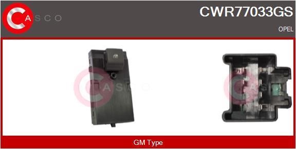 Casco CWR77033GS Power window button CWR77033GS