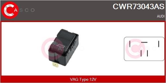 Casco CWR73043AS Window regulator button block CWR73043AS