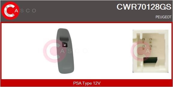 Casco CWR70128GS Power window button CWR70128GS
