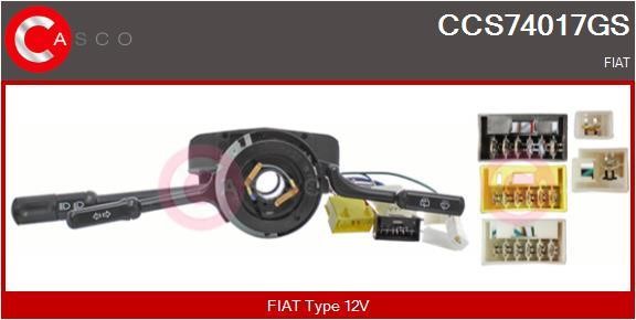 Turn signal switch Fiat Uno: CCS74017GS Casco Steering Column Switch