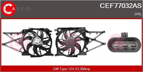 Casco CEF77032AS Electric Motor, radiator fan CEF77032AS