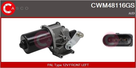 Casco CWM48116GS Wiper Motor CWM48116GS