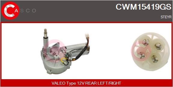 Casco CWM15419GS Wiper Motor CWM15419GS