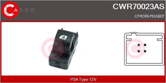 Casco CWR70023AS Window regulator button block CWR70023AS