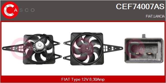 Casco CEF74007AS Hub, engine cooling fan wheel CEF74007AS