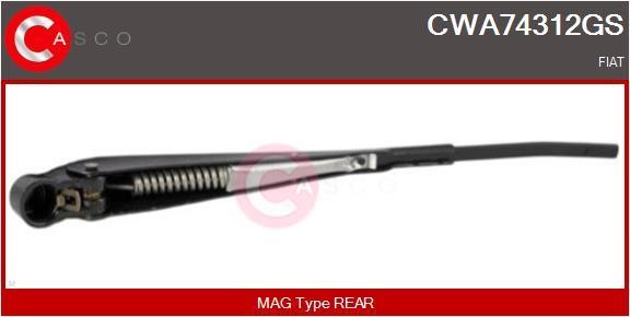 Wiper arms Fiat Panda: CWA74312GS Casco Wiper arm