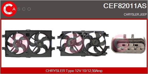 Casco CEF82011AS Electric Motor, radiator fan CEF82011AS