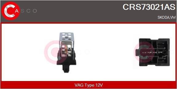 Casco CRS73021AS Resistor, interior blower CRS73021AS
