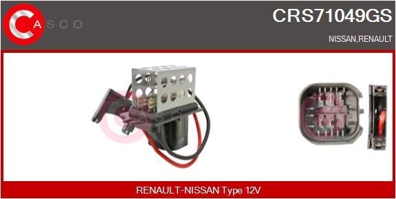 Casco CRS71049GS Resistor, interior blower CRS71049GS