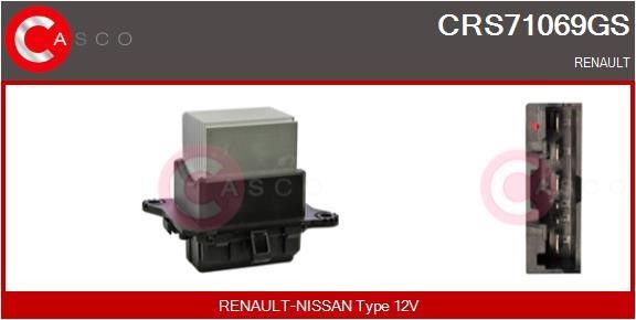 Casco CRS71069GS Resistor, interior blower CRS71069GS