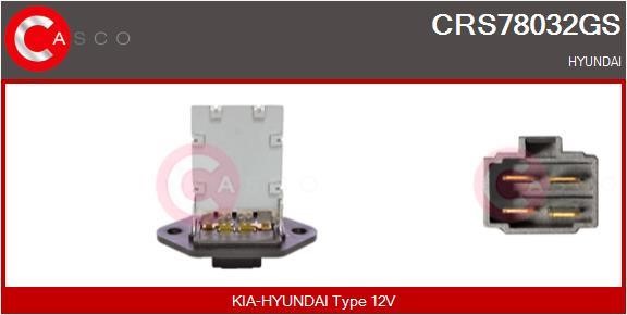 Casco CRS78032GS Resistor, interior blower CRS78032GS