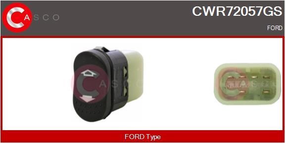 Casco CWR72057GS Power window button CWR72057GS