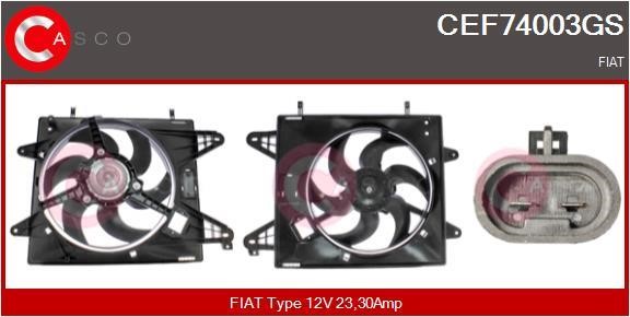 Casco CEF74003GS Electric Motor, radiator fan CEF74003GS