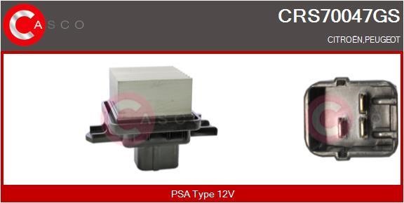 Casco CRS70047GS Resistor, interior blower CRS70047GS