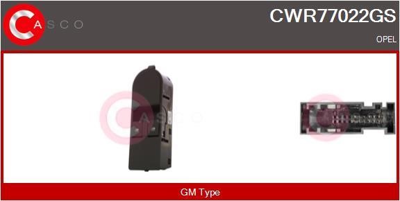 Casco CWR77022GS Window regulator button block CWR77022GS