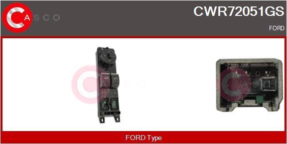 Casco CWR72051GS Window regulator button block CWR72051GS