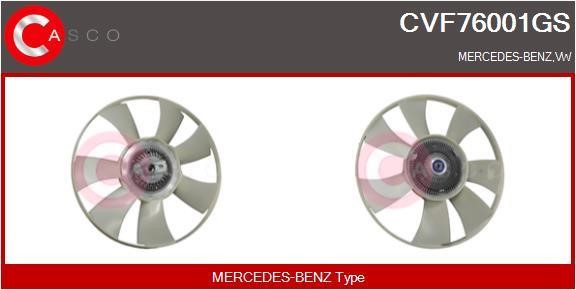Casco CVF76001GS Clutch, radiator fan CVF76001GS