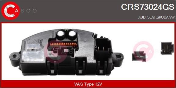 Casco CRS73024GS Resistor, interior blower CRS73024GS