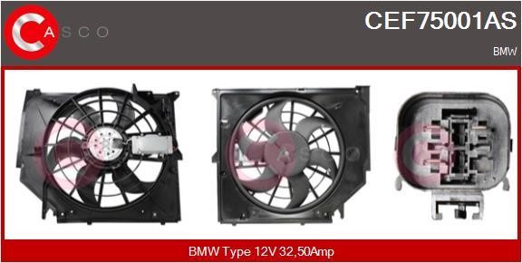 Casco CEF75001AS Electric Motor, radiator fan CEF75001AS