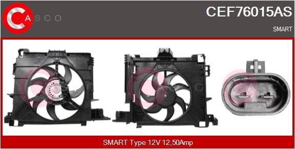Casco CEF76015AS Electric Motor, radiator fan CEF76015AS